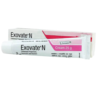 Exovate N 25 Gm Cream Tube image