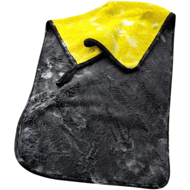 Extra Soft 32.5 cm X 63 cm Car/Bike Wash Microfiber Towel Car Cleaning Drying Cloth Car Care Cloth Detailing Car Wash Towel Never Scratch (Bogo - Buy 1 Get 1) image