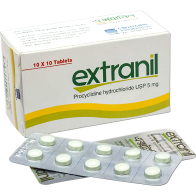 Extranil 5 mg Tablet 10's Strip image