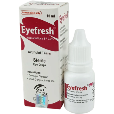 Eyefresh 0.3 Percent Ophthalmic Solution 10ml Drop image