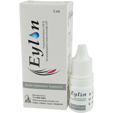 Eylon 0.1 Percent 0.025 Percent Ophthalmic Solution 5ml Drop image