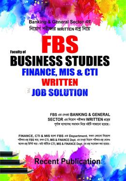 FBS Business Studies Finance, MIS, CTI Written Job Solution image