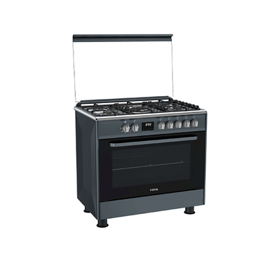 Fiesta FE96G5-SAD 5-Burner Standing Gas Cooker (Black) image