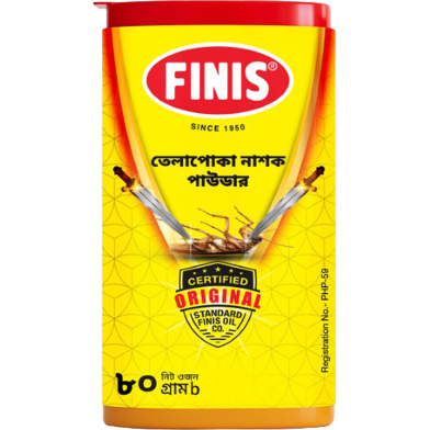 FINIS Insect Powder (Cockroach killer)- 80GM image