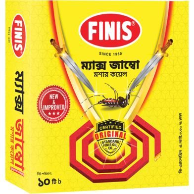 FINIS Max Jumboo Mosquito Coil 10 Pcs Pack image