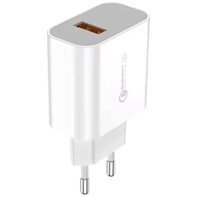 FONENG EU46 18W Fast Charger QC3 with Cable Type - C - White image
