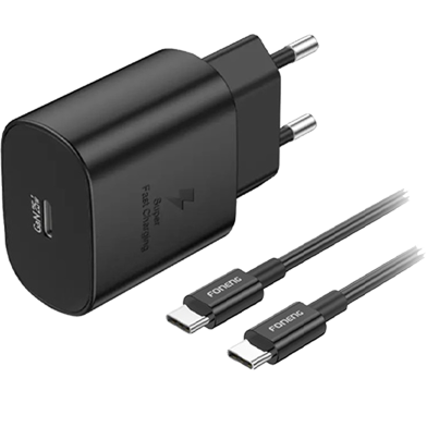 FONENG EU62 PD 45W GaN USB-C Wall Charger With Type-C Cable image