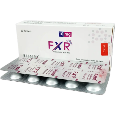 FXR 10 mg Tablet 10's Strip image