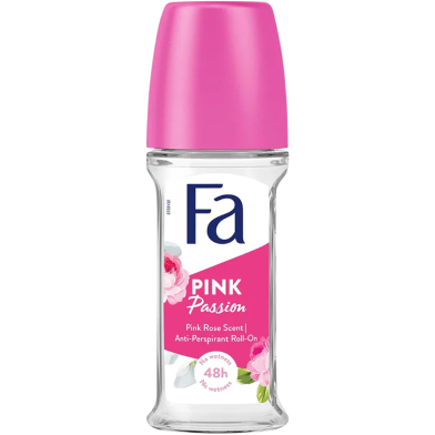 Fa Deodorant Roll-On Pink Passion Floral Fragrance Deodorants And Anti Perspirants image