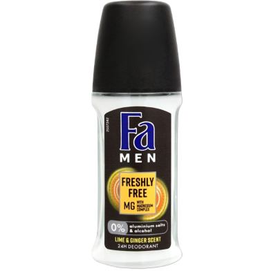 Fa Freshly Free Lime And Ginger Scent 24h Deodorant 50ml image