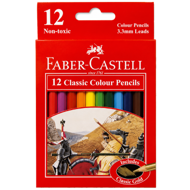 Faber Castell 12 Classic Colour Pencil Short image