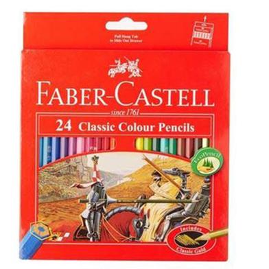 Faber Castell Classic Colour Pencils- 24Pcs image
