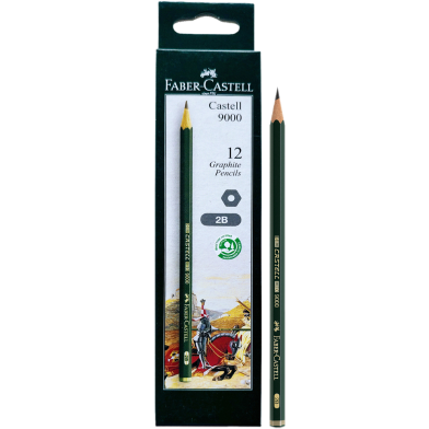 Faber Castell 9000 Graphite Pencil 2B image