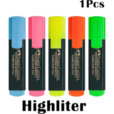 Faber Castell Classic Textliner 48 Super-fluorescent Highliter - 1 Pcs Yellow image