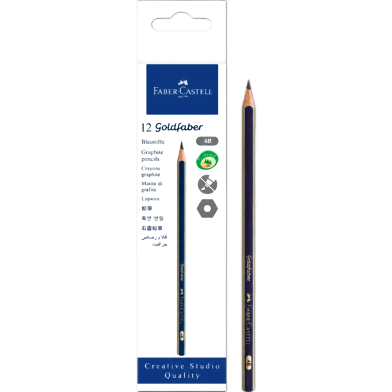 Faber Castell Gold Faber 4B Pencil image