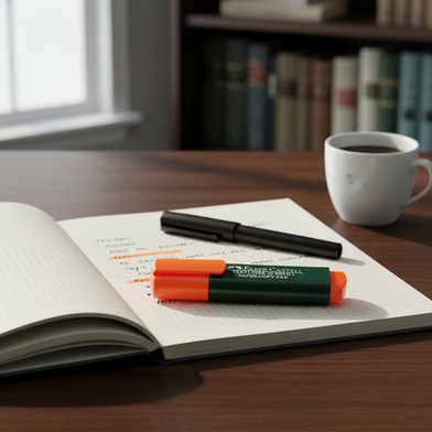 Faber Castell Textliner-1pcs - Orange Color Slide 3