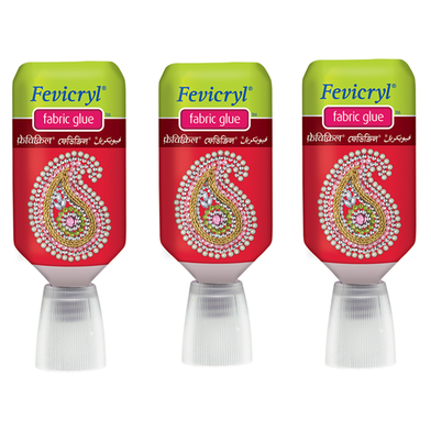 Fevicryl Fabric Glue - 30 ml - 3pcs image