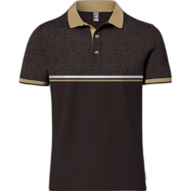 Fabrilife Classical Edition Single Jersey Knitted Polo- Umber image