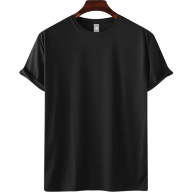 Fabrilife Mens Premium Blank T-shirt - Black image