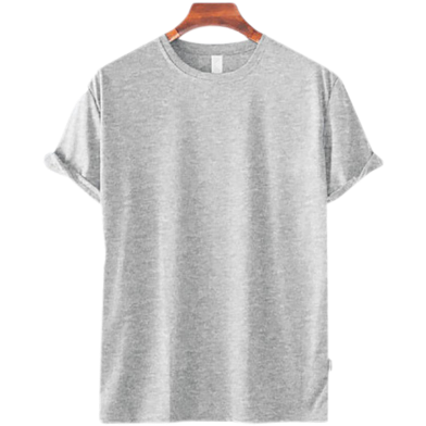 Fabrilife Mens Premium Blank T-shirt - Gray Melange image