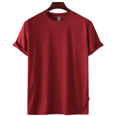 Fabrilife Mens Premium Blank T-shirt - Red image