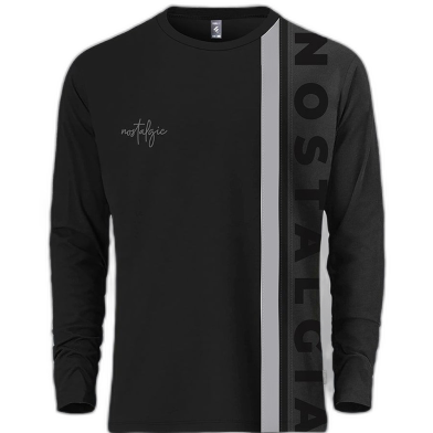 Fabrilife Mens Premium Designer Edition Full Sleeve T Shirt - Nostalgia image