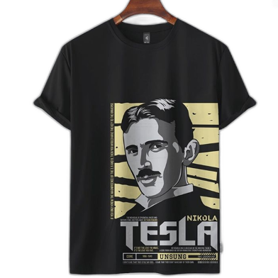 Fabrilife Mens Premium T-shirt - Tesla image