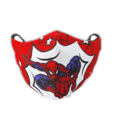 Fabrilife Premium 5 Layer Spider Kids Designer Edition Cotton Mask image