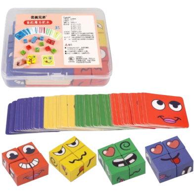 Face Expression Changing Puzzle image