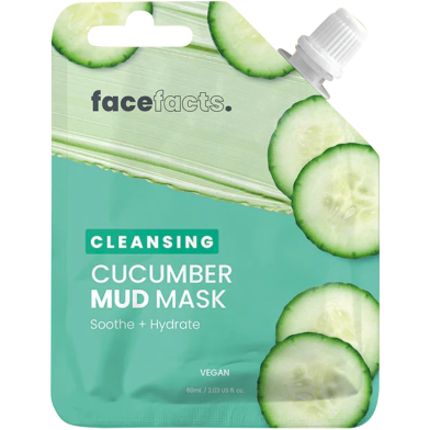 Face Facts Cucumber Mud Mask Deep Cleansing 60ml image