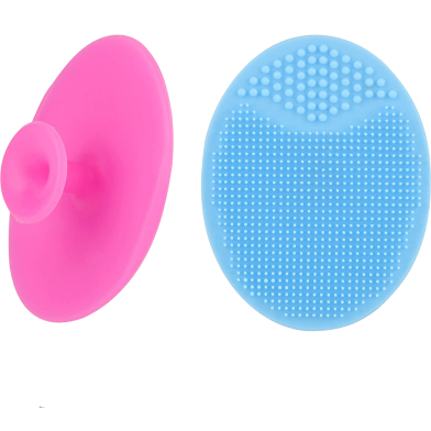 Face Scrubber Brush Silicone Facial Cleansing Brush Face Wash Brush image