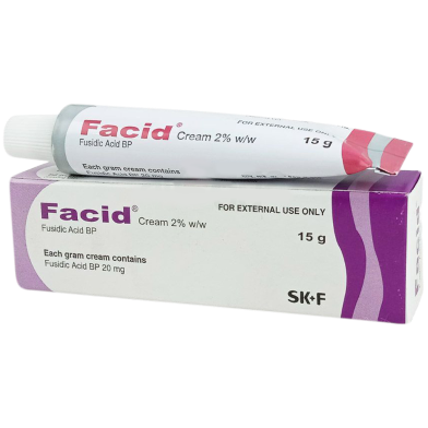 Facid 2 Percent Ointment 15gm Tube image