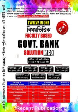 Faculty Based Govt. Bank Solution MCQ image
