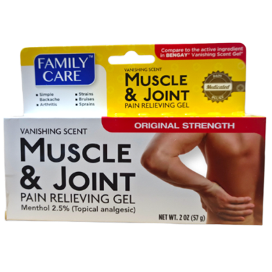 Family Care Muscle and Joint Pain Relieving Gel 57 gm image