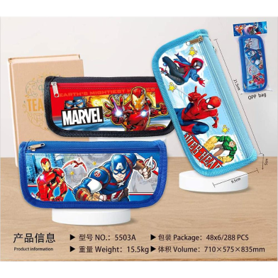 Fancy Cute Pencil Case for Kids Any, Color Any Design-1pc image