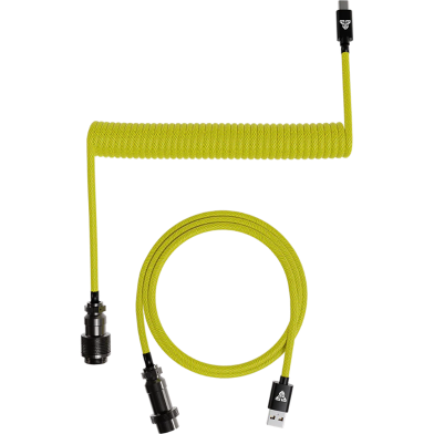 Fantech AC701 Coiled Cable Yellow image