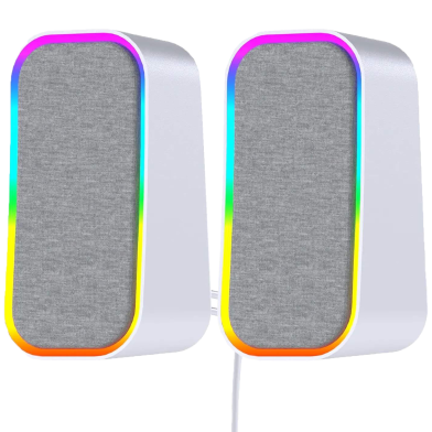 Fantech GS304 GROOVE Dual Mode (Wired and Bluetooth) RGB Gaming Speaker image