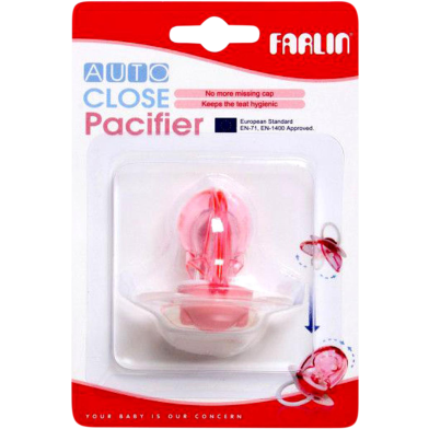Farlin Auto Close Silicone Rubber Pacifier 6MPlus image