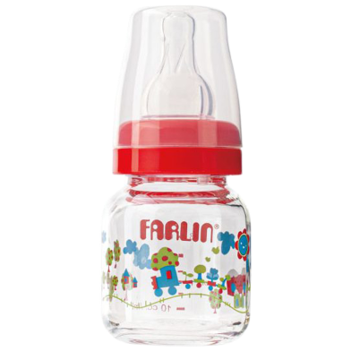 Farlin Glass Feeding Bottle 2oz 60ml image