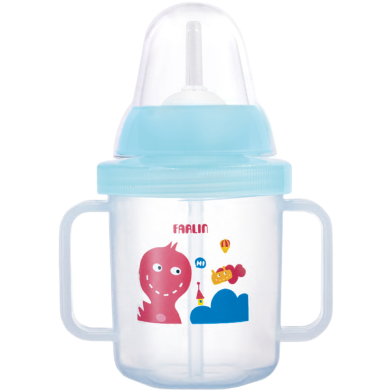 Farlin Gulu-Gulu Drinking Cup Straw Top – 180ml image
