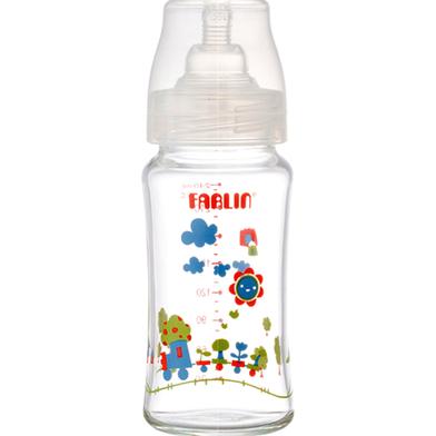 Farlin Wide Neck α-33 Glass Feeding Bottles 240 ml Feeder (ABB-B001-24) image