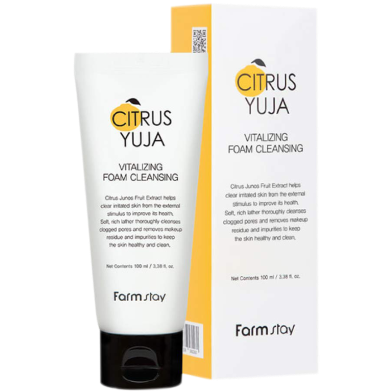 Farm Stay Citrus Yuja Vitalizing Foam Cleansing 100ml image