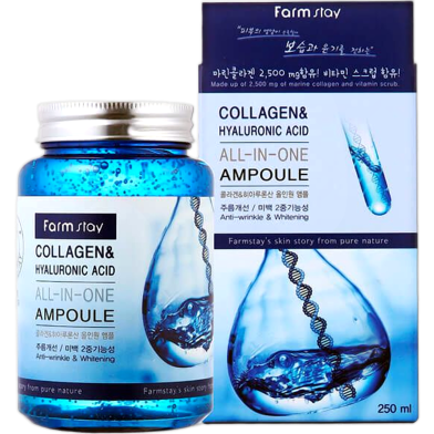 Farm Stay Collagen and Hyaluronic Acid All In One Ampoule 250ml image