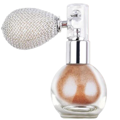 Fashion Highlighter Powder Spray High Gloss Glitter Powder Spray Shimmer Sparkle Powder Makeup For Face Body Highlight Makeup-#04 image