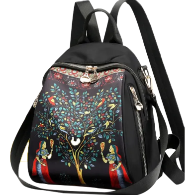 Fashion Printed Backpack with Adjustable Straps image