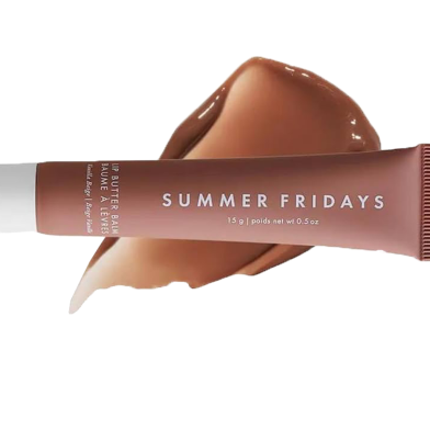 Fashion Summer Fridays Colour Lip Balm Moisturizing Mirror Lip Gloss Pink cloud Iced Coffee Transparent Lipstick Makeup Care-#01 image