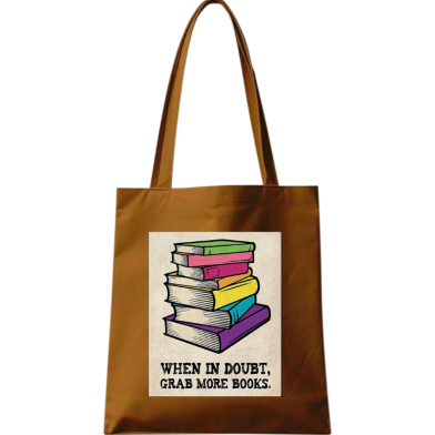 Fashionable Fabric Tote Bag With Zipper image