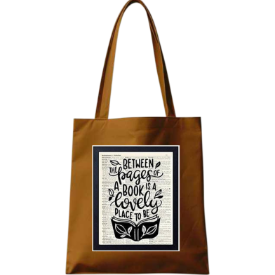 Fashionable Fabric Tote Bag With Zipper image