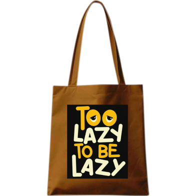Fashionable Fabric Tote Bag With Zipper image