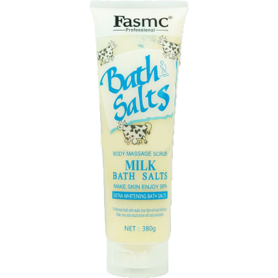 Fasmc Bath Salts Body Massage Scrub Milk 380 gm image